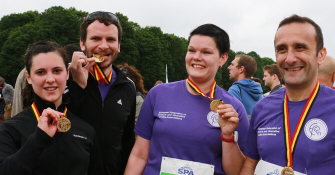 As part of the World IBD Day celebrations IFCCA organised participation at the Brussels 20 km marathon in order to raise awareness about Crohn´s Disease and Ulcerative Colitis World IBD Day celebrations at the Brussels 20 km marathon